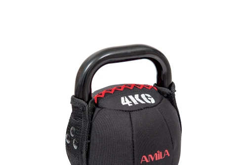 Amila Kettlebell Cordura 8 Kg - Μαύρο (84880)