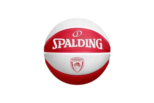 Spalding Euroleague 2025 Olympiacos Size 7 Μπάλα Μπάσκετ (85-302Z)