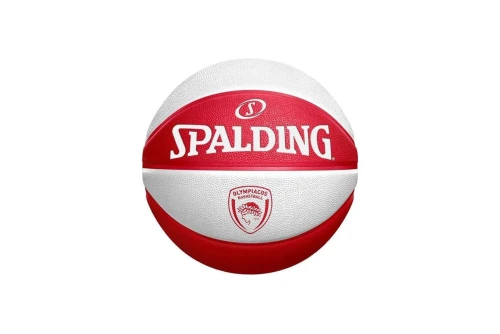 Spalding Euroleague 2025 Olympiacos Size 7 Μπάλα Μπάσκετ (85-302Z)