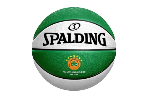 Spalding Euroleague 2025 Panathinaikos Size 7 Μπάλα Μπάσκετ (85-303Z)