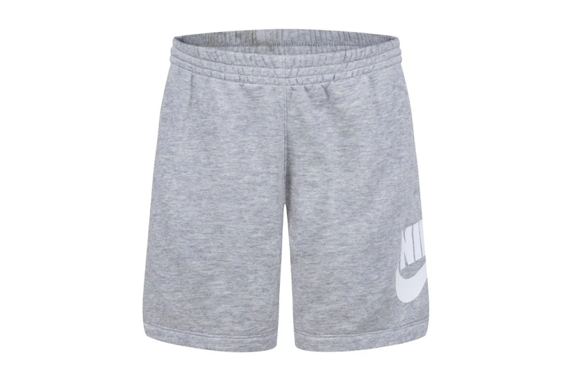 Nike Sportswear Club French Terry Παιδικό Αθλητικό Σορτς Γκρι, Λευκό