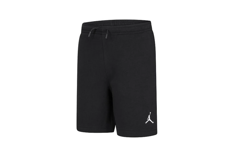 Jordan Brooklyn Fleece Παιδικό Αθλητικό Σορτς Μαύρο