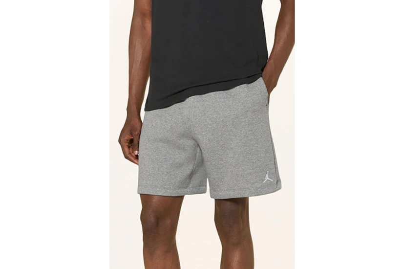 Jordan Brooklyn Fleece Παιδικό Αθλητικό Σορτς Γκρι