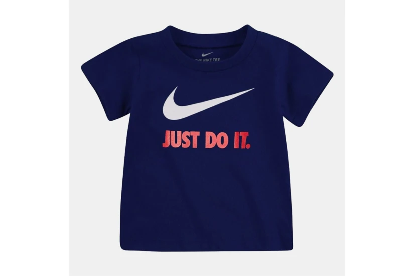 Nike Swoosh JDI Παιδικό Κοντομάνικο T-Shirt Μπλε Σκούρο