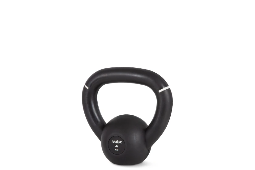 Amila Kettlebell Μαύρο, Λευκό 4Kg