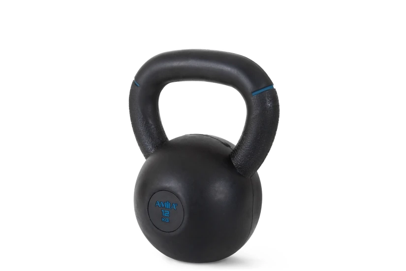 Amila Kettlebell Μαύρο, Μπλε 12Kg