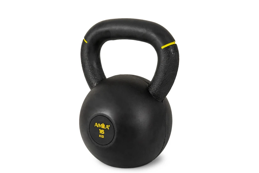 Amila Kettlebell Μαύρο, Κίτρινο 16Kg
