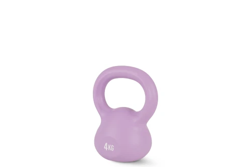 Amila Kettlebell Plastic 4 Kg - Μωβ (90482)