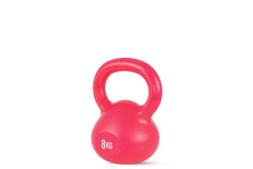 Amila Kettlebell Plastic 8 Kg - Ροζ (90484)