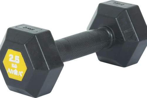 Amila Aλτήρας Εξάγωνος Original Rubber H - 2,5Kg (90582)