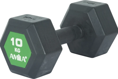 Amila Aλτήρας Εξάγωνος Original Rubber H - 10,0Kg (90591)