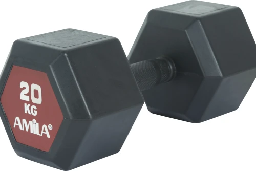 Amila Aλτήρας Εξάγωνος Original Rubber H - 20,0Kg (90595)