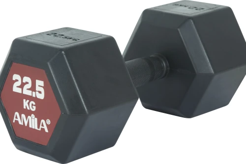 Amila Aλτήρας Εξάγωνος Original Rubber H - 22,5Kg (90596)