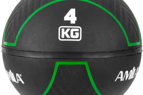 Amila Μπάλα Amila Medicine Ball Hq Rubber 4Kg (90708)