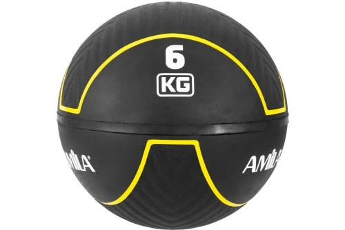 Amila Μπάλα Amila Medicine Ball Hq Rubber 6Kg (90709)