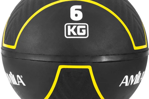 Amila Μπάλα Amila Medicine Ball Hq Rubber 6Kg (90709)