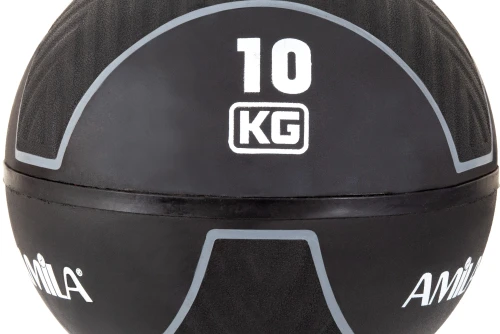 Amila Μπάλα Amila Medicine Ball Hq Rubber 10Kg (90711)