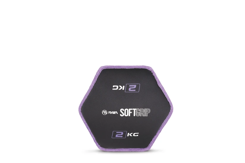 Amila Δίσκος Βαρίδιο Soft Grip 2kg