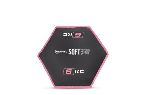 Amila Δίσκος Βαρίδιο Soft Grip 6Kg (90753)