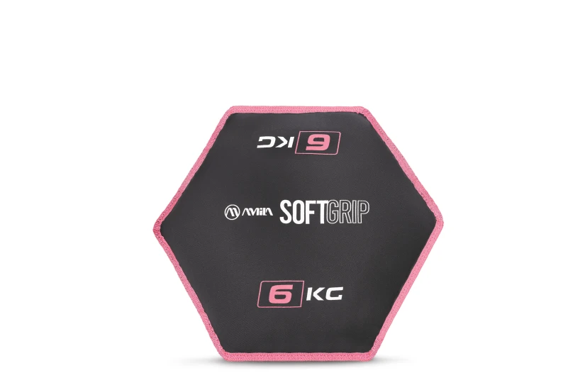 Amila Δίσκος Βαρίδιο Soft Grip 6Kg (90753)