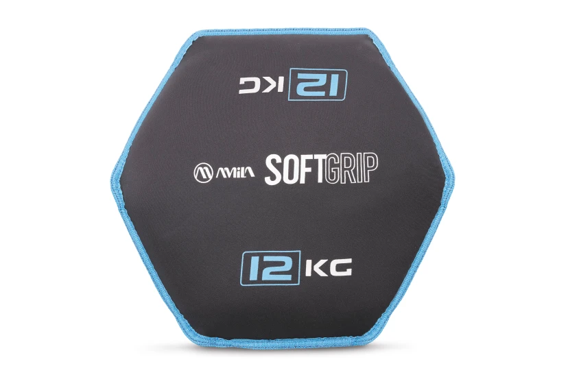 Amila Δίσκος Βαρίδιο Soft Grip 12Kg (90756)