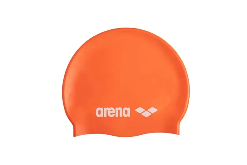 Arena Classic Silicone Unisex Σκουφάκι Κολύμβησης Πορτοκαλί