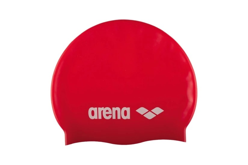 Arena Classic Silicone Unisex Σκουφάκι Κολύμβησης Κόκκινο