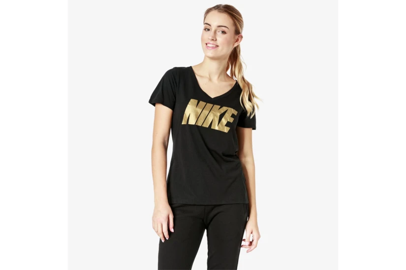 Nike Sportswear Metallic T-Shirt Γυναικείο (923330 010)