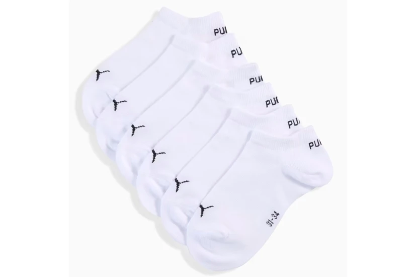 Puma Sneaker Soft Κάλτσες Κοντές Λευκές 3 Ζευγάρια