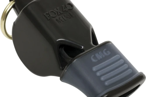 Amila Σφυρίχτρα Fox40 Mini Cmg Official Μαύρη (94010008)