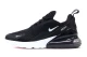 Nike Air Max 270 Παιδικά Sneakers Μαύρα, Λευκά