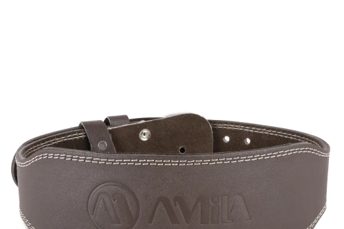 Amila Ζώνη ’Ρσης Βαρών Amila Δερμάτινη Καφέ B Quality S (94906)