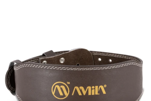 Amila Ζώνη ’Ρσης Βαρών Amila Δερμάτινη Καφέ C Quality S (94911)