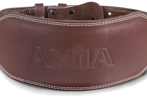 Amila Ζώνη ’Ρσης Βαρών Amila Δερμάτινη Καφέ B Quality M (94921)