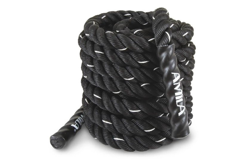 Amila Σχοινί Προπόνησης Crossfit Amila Battle Rope Ns 15M (95114)
