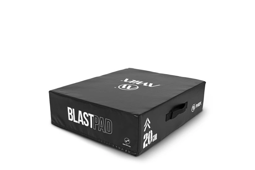 Amila Blastpad Μαξιλάρια Πτώσης Μπάρας Μαύρα 2 Τεμάχια