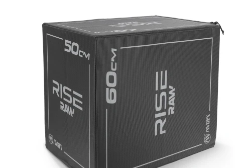 Amila Πλειομετρικό Κουτί Plyo Box Raw Rise 40X50X60 Cm - Μαύρο (95146)