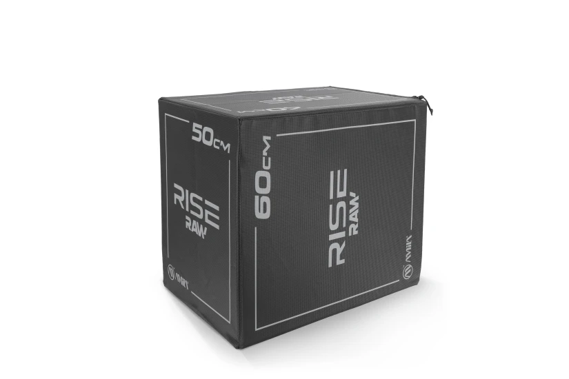 Amila Πλειομετρικό Κουτί Plyo Box Raw Rise 40X50X60 Cm - Μαύρο (95146)