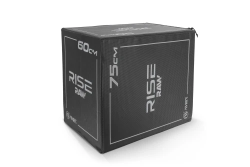 Amila Πλειομετρικό Κουτί Plyo Box Raw Rise 50X60X75 Cm - Μαύρο (95147)