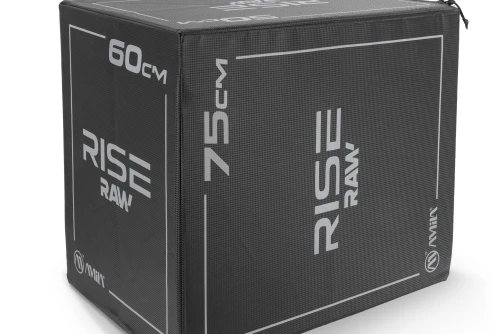 Amila Πλειομετρικό Κουτί Plyo Box Raw Rise 50X60X75 Cm - Μαύρο (95147)