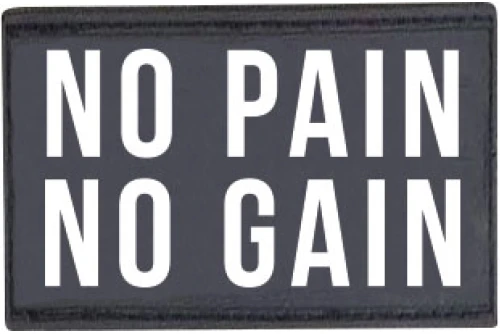 Amila Patch No Pain No Gain (95343)