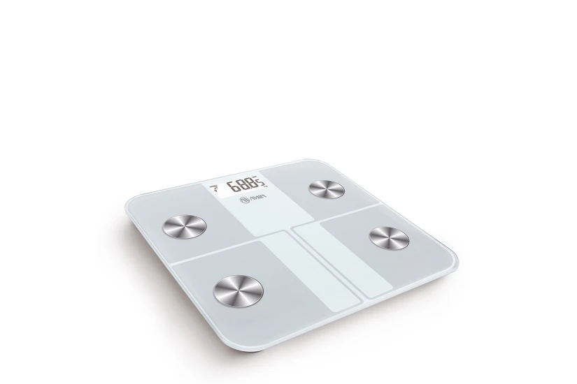 Amila Smart Fit Body 4R Ζυγαριά Λευκή