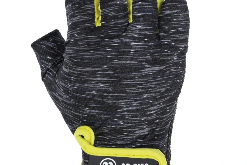 Amila Γάντια ’Ρσης Βαρών Pe Lycra S ? Μαύρο  Κίτρινο (95611)