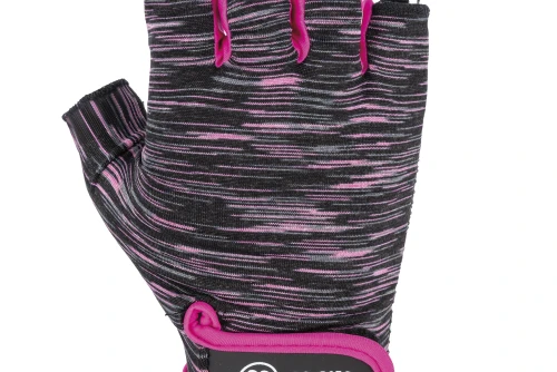 Amila Γάντια ’Ρσης Βαρών Pe Lycra Xl ? Μαύρο  Ροζ (95619)