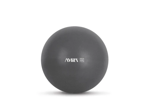 Amila Μπάλα Pilates Bulk 19 Cm - Μαύρη (95805)
