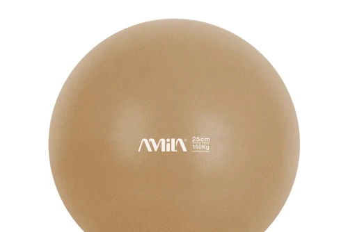 Amila Μπάλα Pilates 25 Cm - Χρυσή (95815)