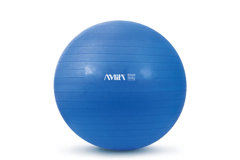 Amila Μπάλα Γυμναστικής 55 Cm - Μπλε (95831)