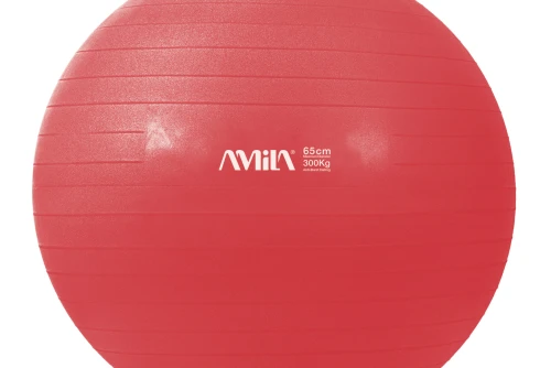 Amila Μπάλα Γυμναστικής 65 Cm - Κόκκινη (95846)