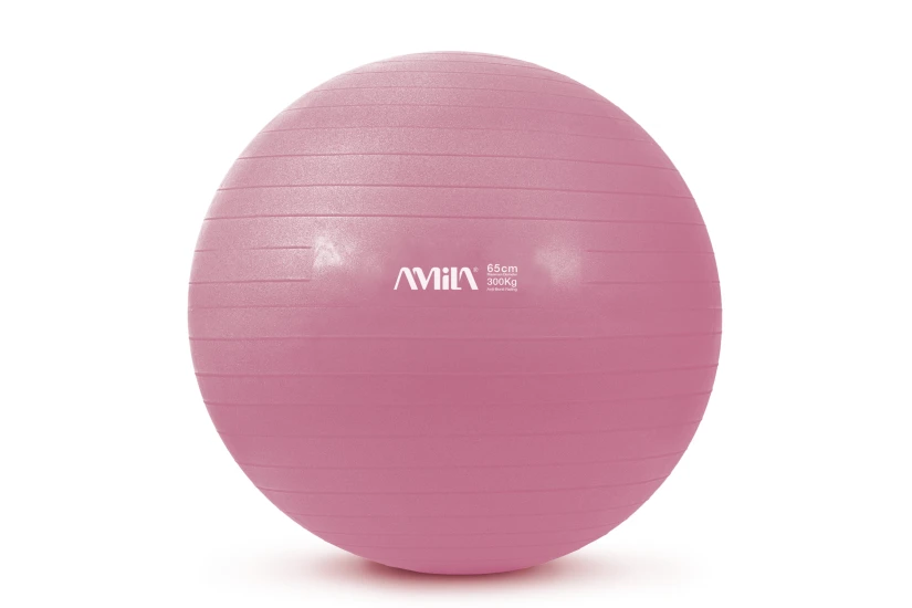 Amila Μπάλα Γυμναστικής 65 Cm - Ροζ (95848)