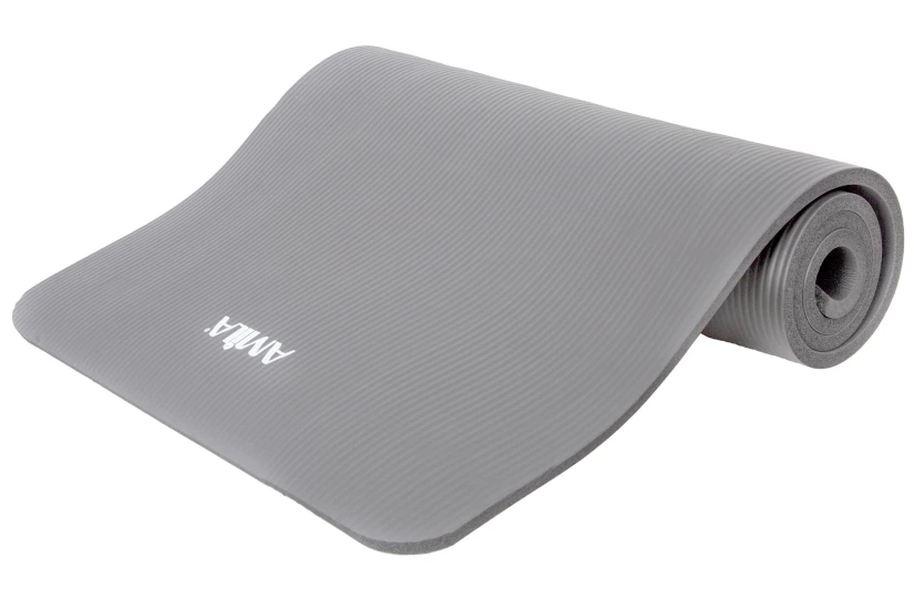 Amila NBR Στρώμα Γυμναστικής 15mm 90kg 183cm Γκρι